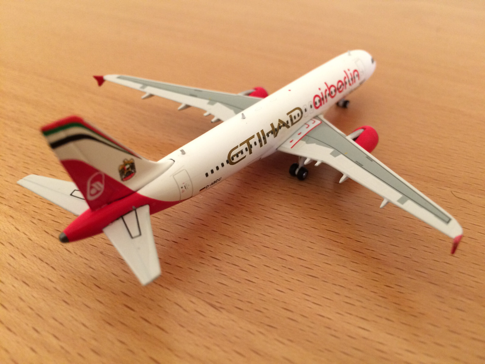 Phoenix A320 Air Berlin Etihad D-ABDU in 1:400