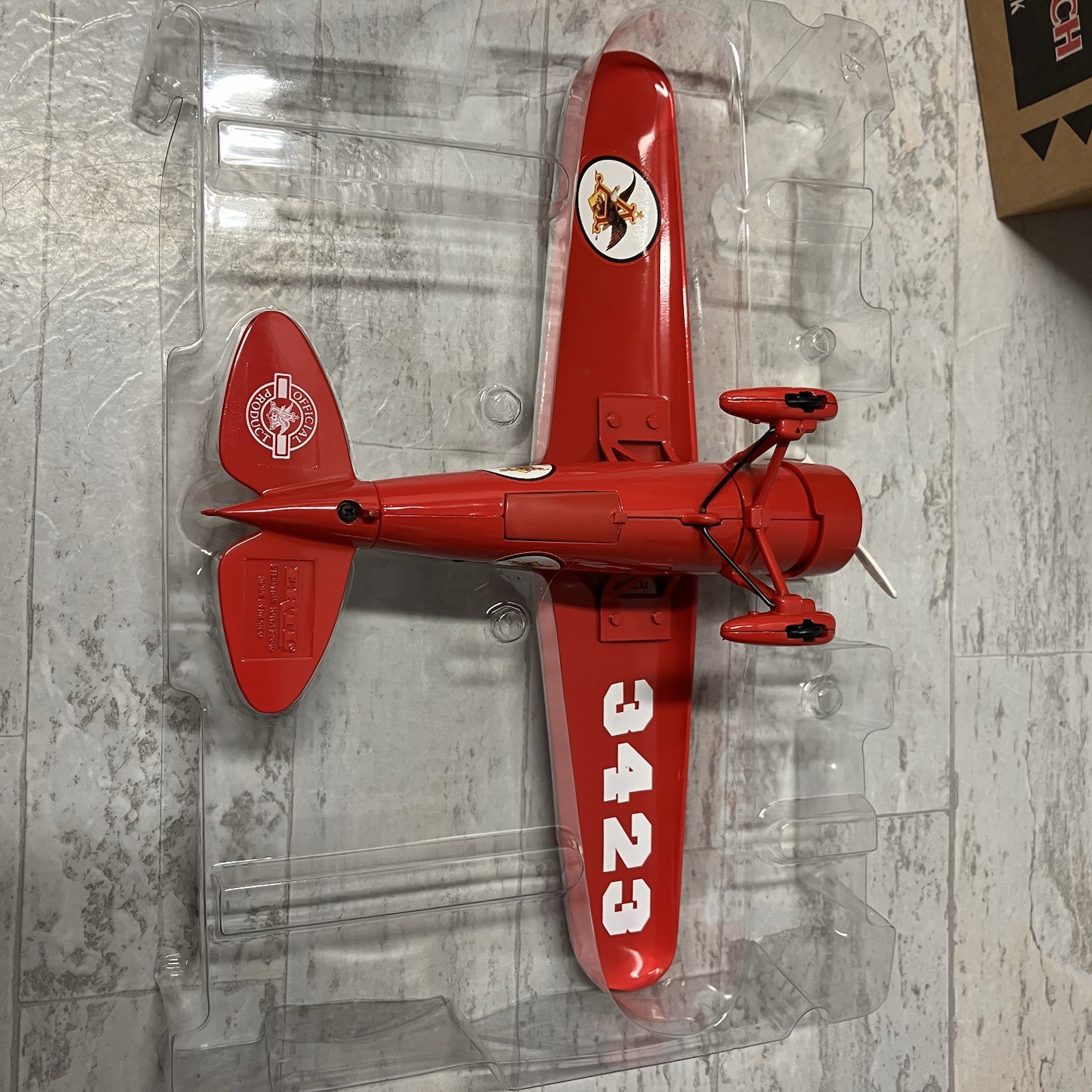 Ertl 1929 Lockheed Air Express Diecast Airplane ANHEUSER-BUSCH Coin Bank 1996