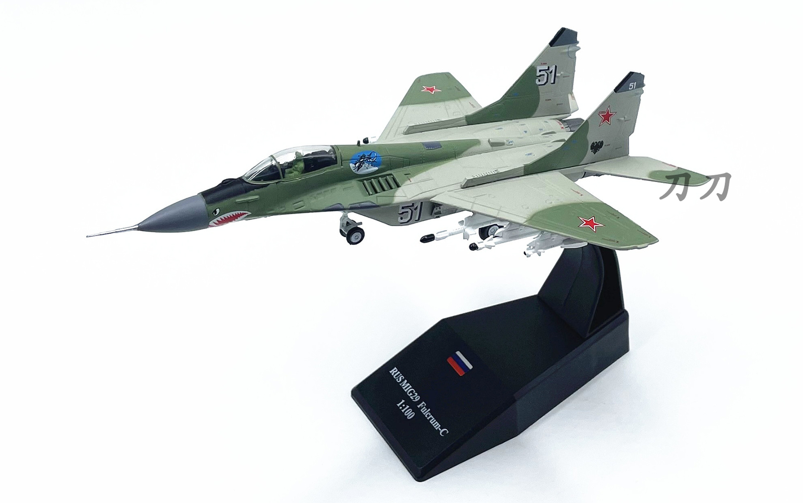1:100 Russian MIG-29 Fighter Models MIG29 Alloy Aircraft Airplane Collections