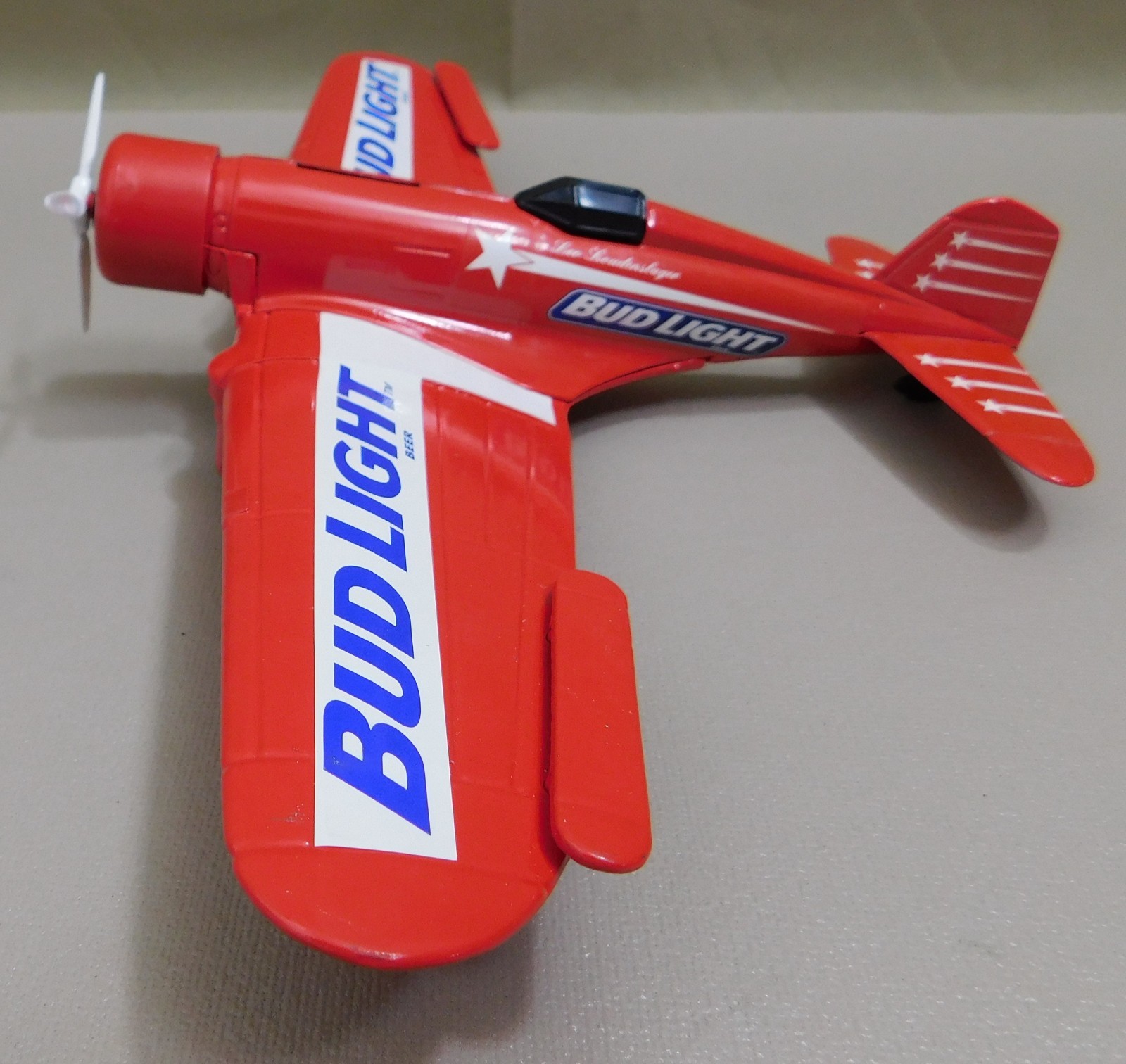 1932 Northrop Gamma Bud Light Racing Airplane Die Cast Bank Ertl 1995 F241