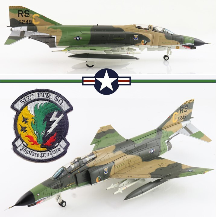 Hobby Master 1/72 HA19055 F-4E Phantom II USAF 512th TFS Dragons Ramstein AFB
