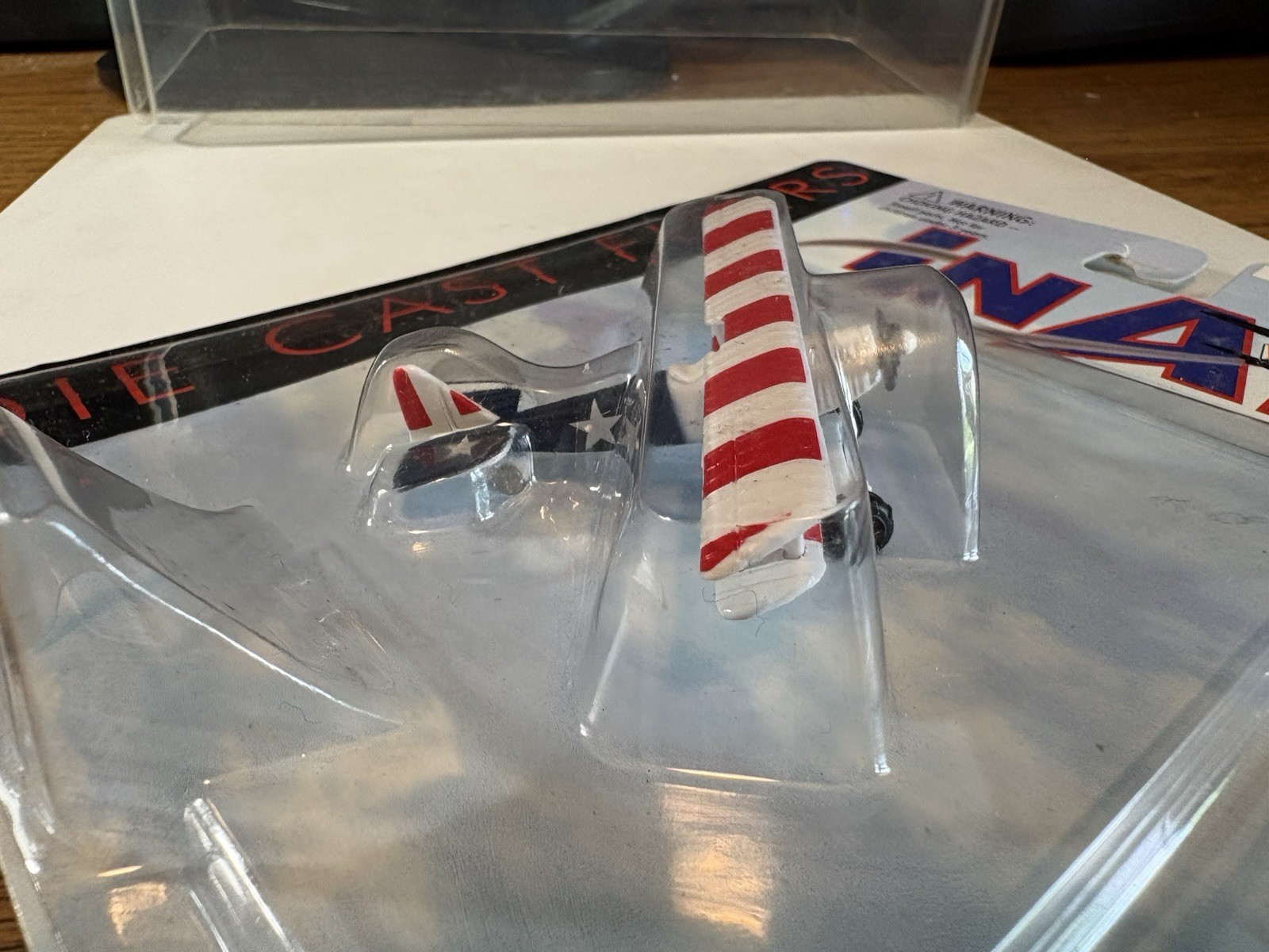 IN AIR DIECAST FLYERS CURTISS JENNY BI-PLANE+SKY WINGS WW II PLANE NIP L-SW