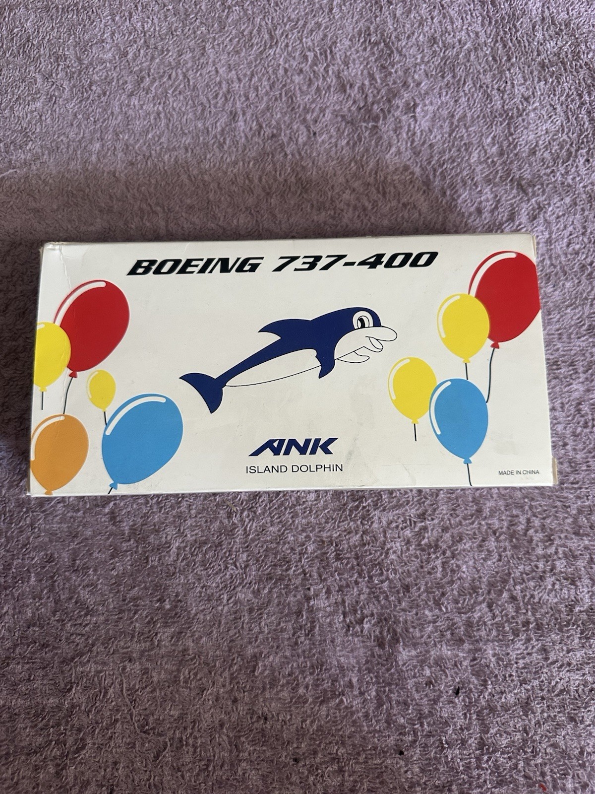 Phoenix Model ANK Boeing 737-400 Dolphin Island Color Diecast Model 1:400