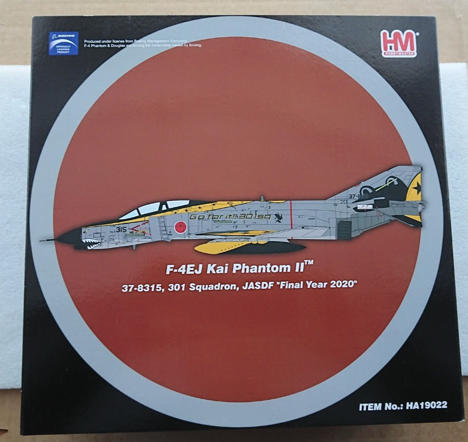 HobbyMaster HA19022 F-4EJ Phantom II 301 Sqn JASDF “Final Year 2020” 1:72 NEW