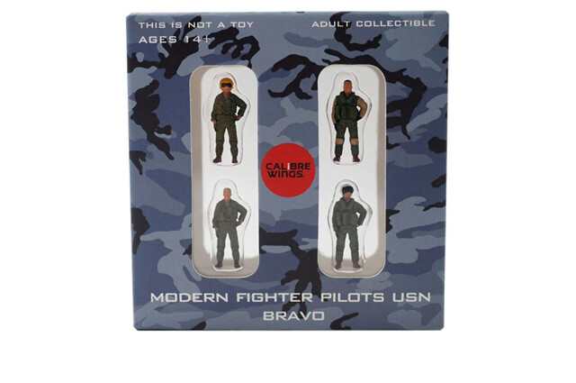 Calibre Wings 1/72 USN 4-Piece Pilot Figure Set