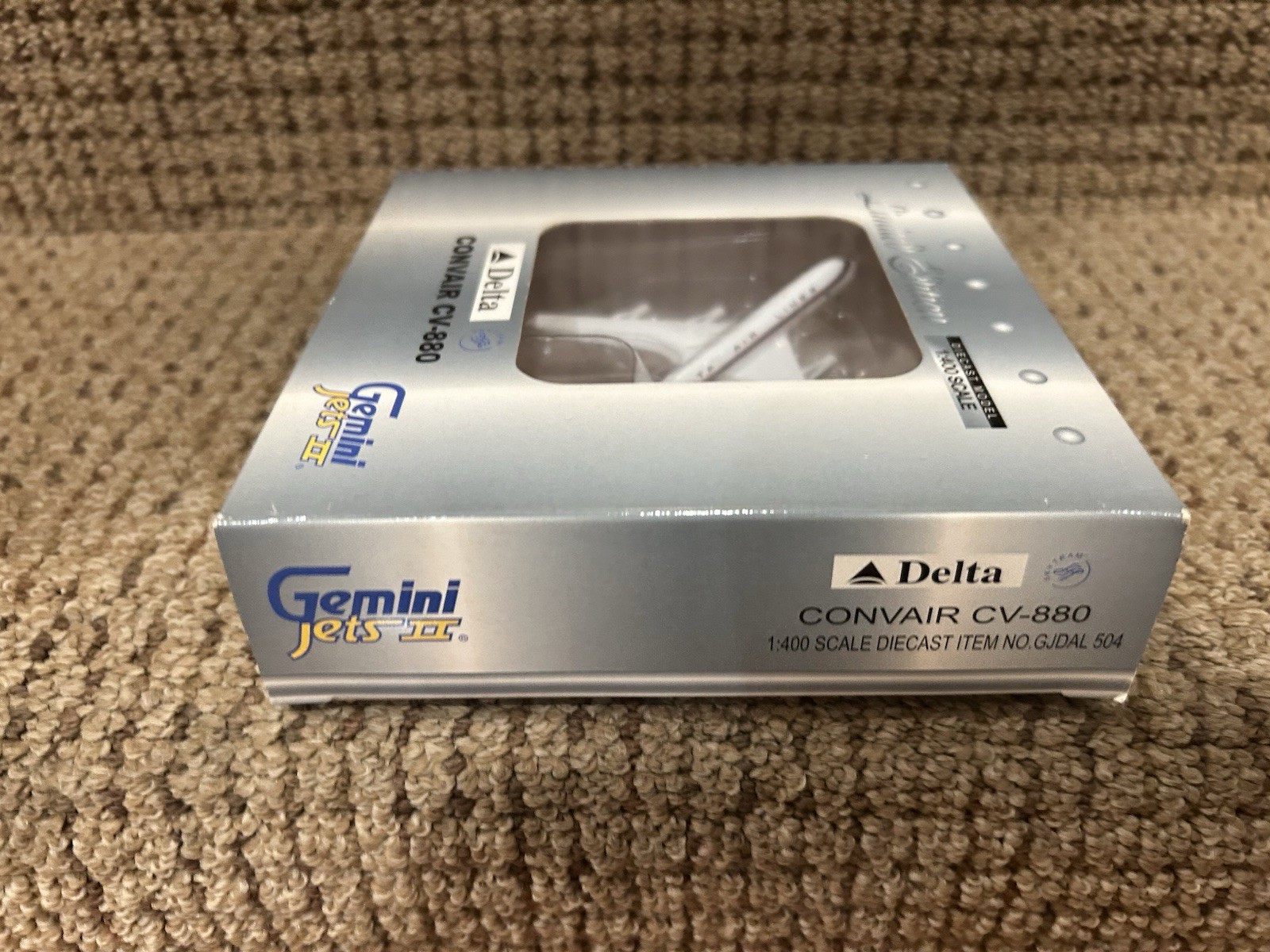 Gemini Jets II 1:400 Delta Convair CV-880 Ltd. Edition, N8801E, No. GJDAL504