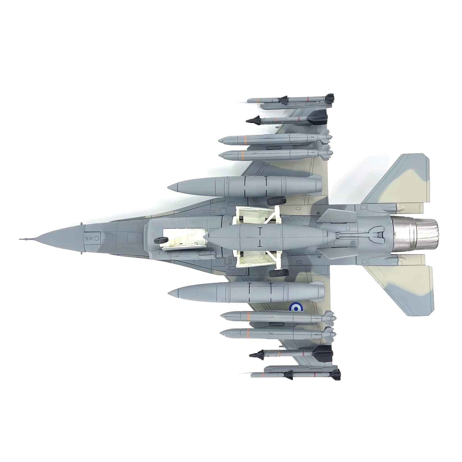 1/72 Hellenic Air Force F-16D Mira Figher Alloy Model High Quality Decoration