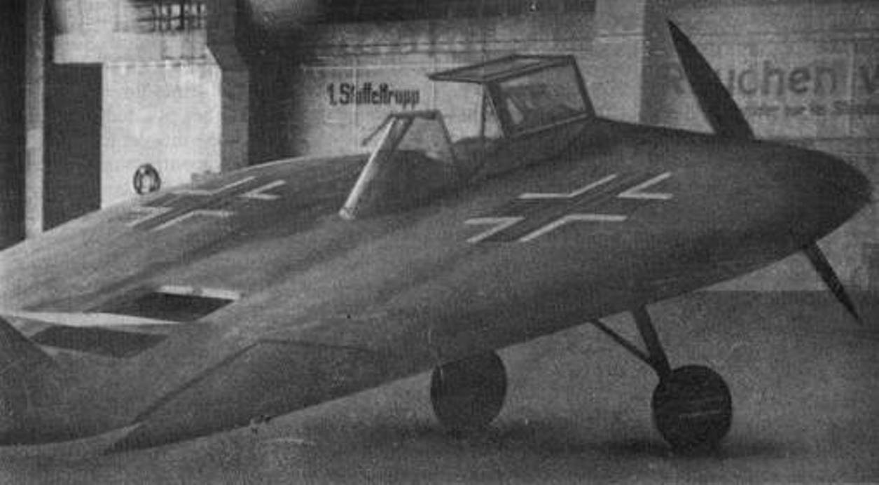 Luft-X 1/72 WWII Luftwaffe Sack AS-6 Prototype Circular-Winged Aircraft LUFT014
