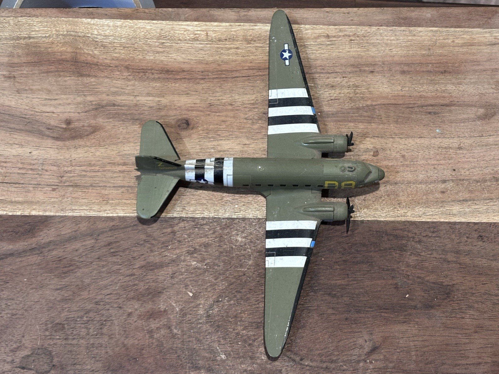 Skytrain Douglas Sky Train C-47 Die Cast Model Dakota United States Army
