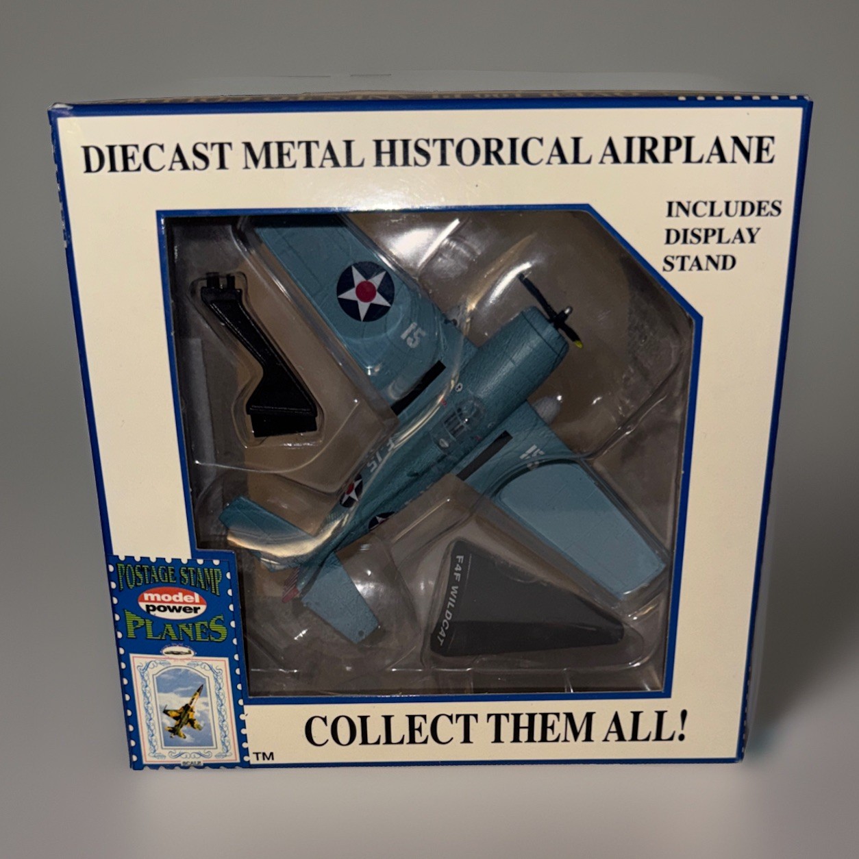 Postage Stamp Planes ModelPower #5351 F 4 F Wildcat Airplane