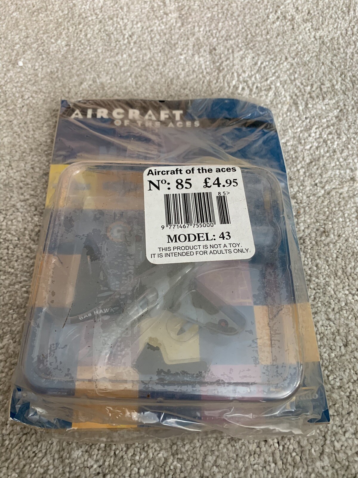 Del Prado Aircraft Of The Aces Model WITH Magazine Unboxed BAe Hawk