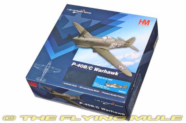 Hobby Master 1:48 P-40B Warhawk AVG Flying Tigers 3rd PS Hell’s Angels Robert
