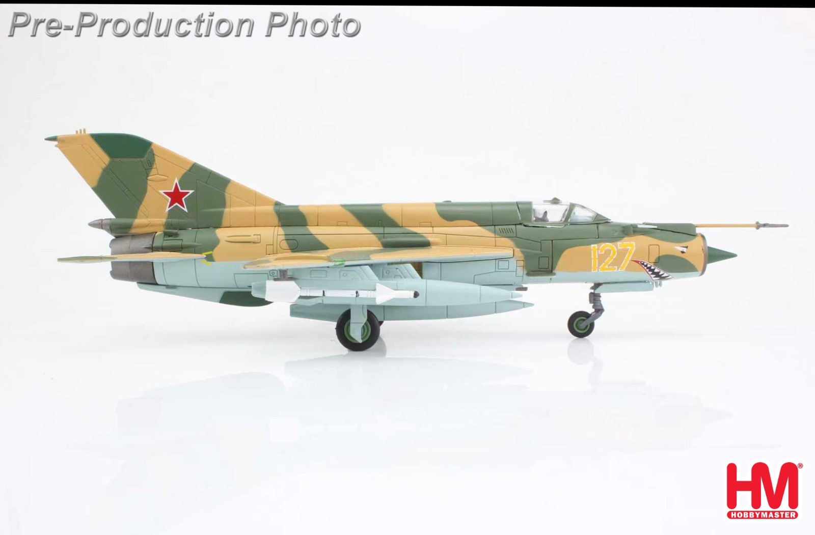Hobby Master HA0154, MIG-21SM 812th UAP, Kharkov Higher Military Academy, 1:72