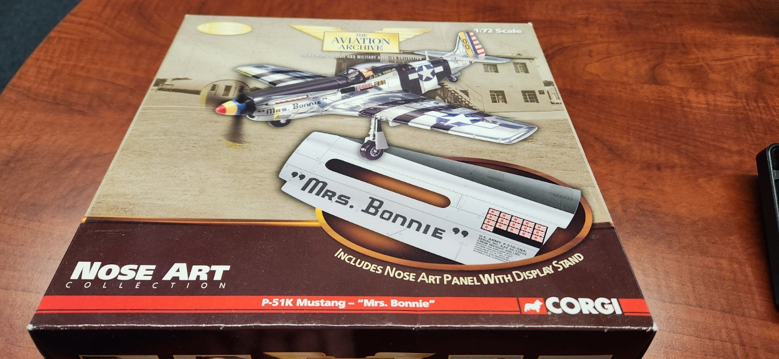Corgi 1:72 P-51K Mustang “Mrs. Bonnie” Nose Art Collection US32213