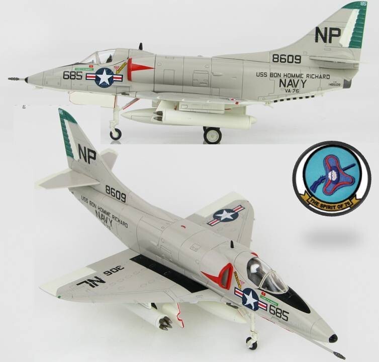 Hobby Master 1/72 HA1427 A-4C Skyhawk USS Bon Homme Richard, Vietnam MiG-17 Kill