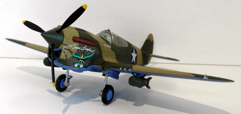 Franklin Mint 1/48 Scale Diecast B11B622 – P40 Warhawk USAF 9FS 49FG