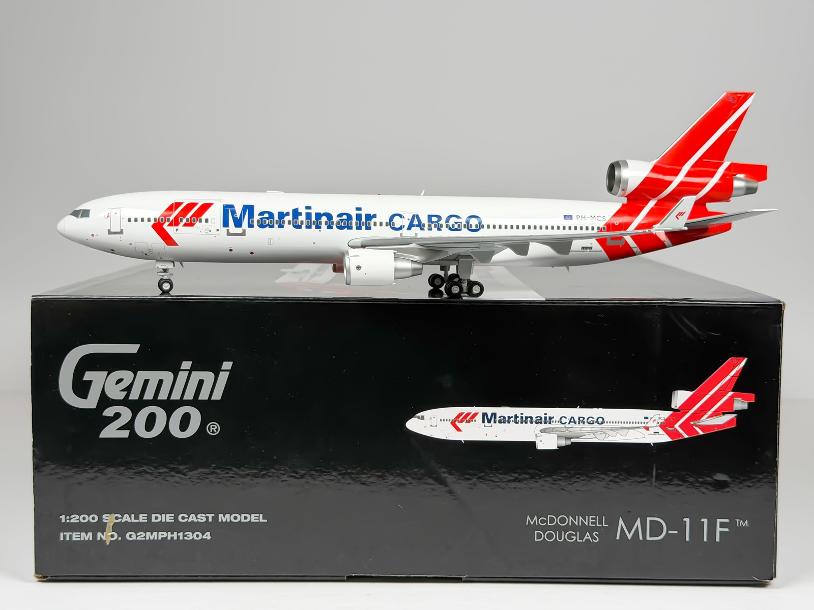 Martinair Cargo McDonnell Douglas MD-11F 1:200 Gemini Jets PH-MCS (G2MPH1304)