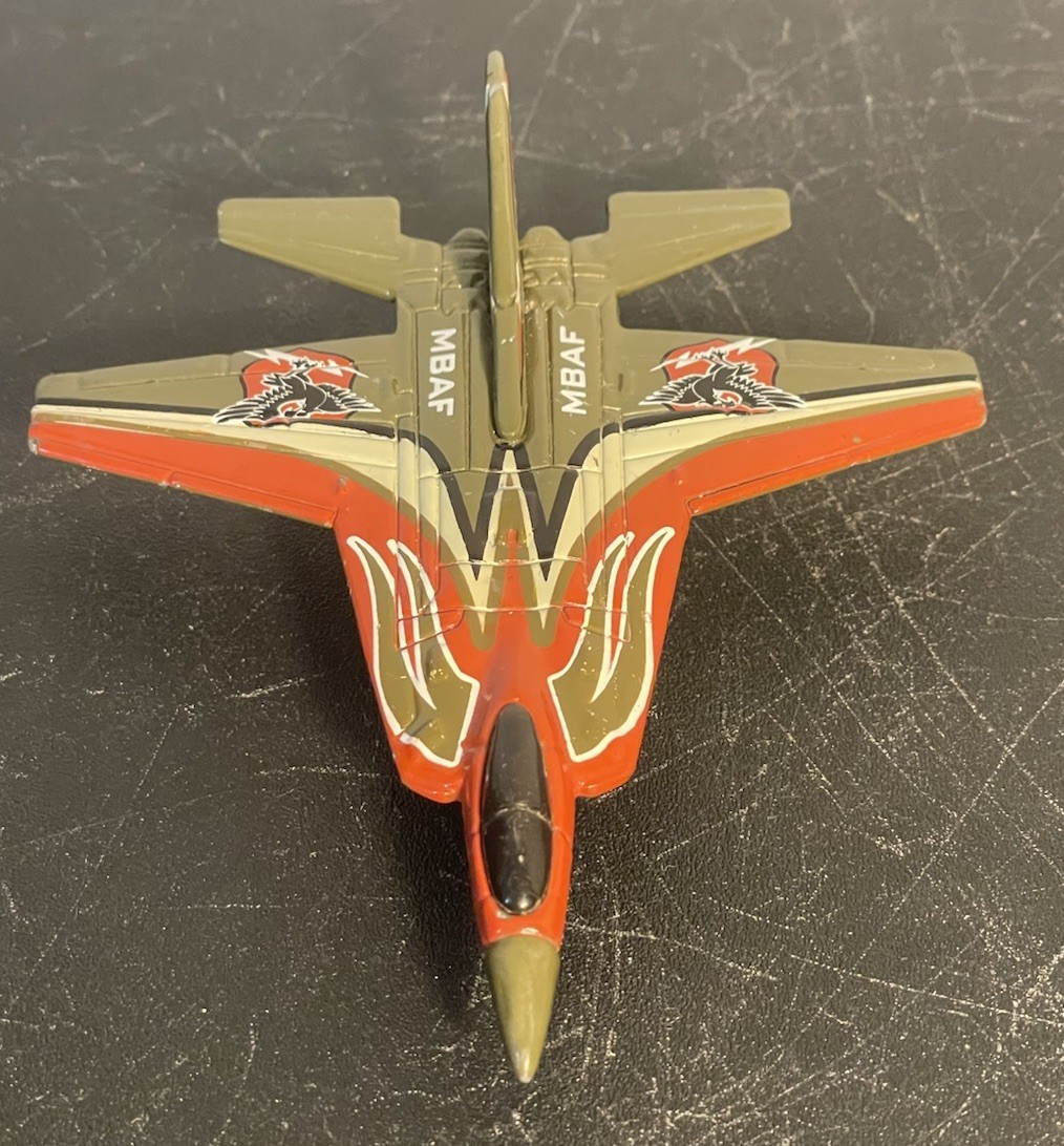 Matchbox 2001 Stealth Fighter MBAF Jet Die-Cast Toy Kids Military Plane Jet
