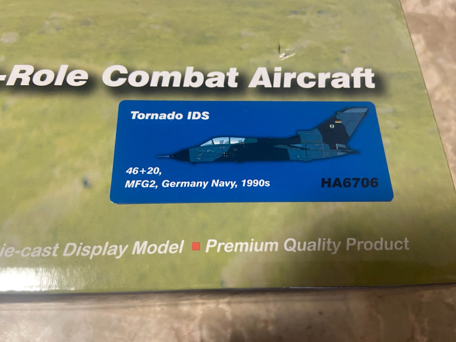 1/72 Hobby Master Tornado IDS, Germany 1990’s, item # HA6706, Brand new in box!!