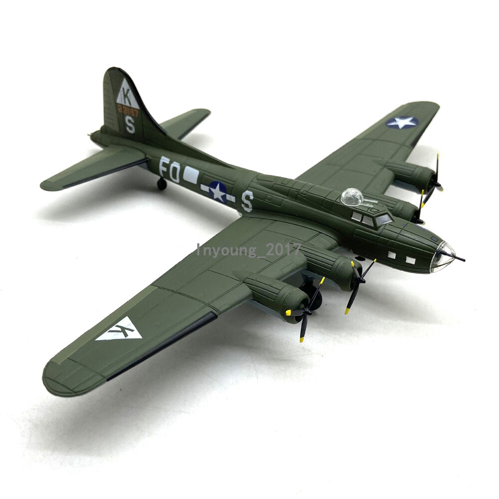 1/144 1994 WWII US Boeing B-17F Flying Fortress Fighter Model Diecast Airplane