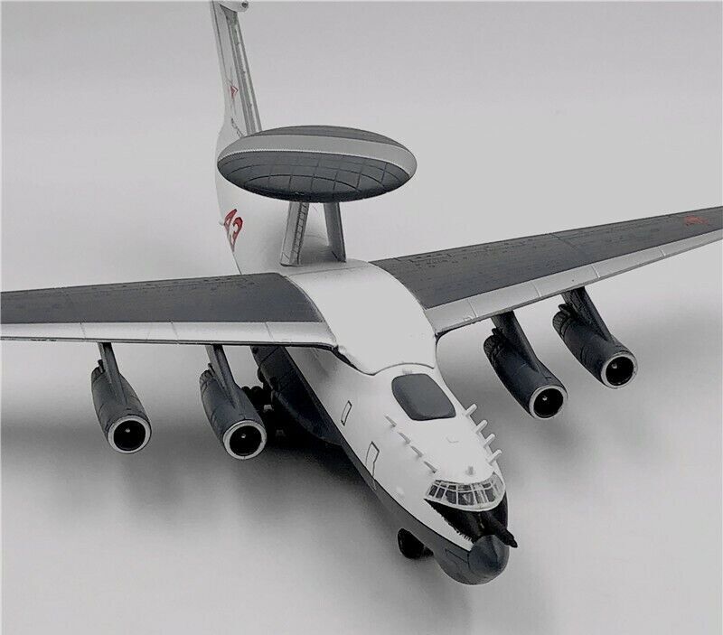 WLTK Soviet Air Force Beriev A-50 Mainstay AEW&C Aircraft 1/200 Diecast Model