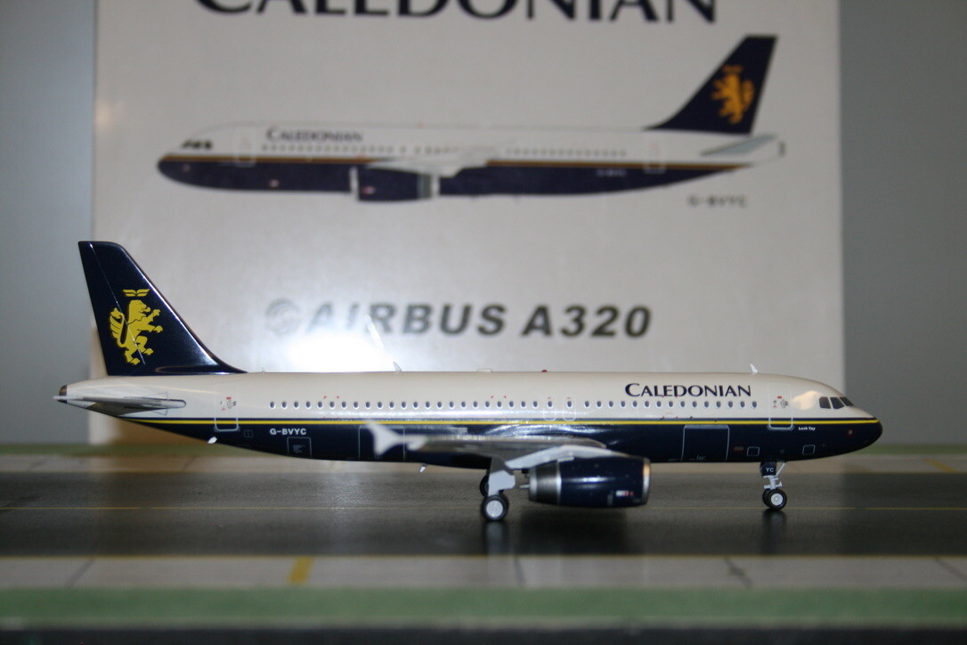 ARD200/Inflight200 1:200 Caledonian Airbus A320-200 G-BVYC (ARD2076) Model Plane