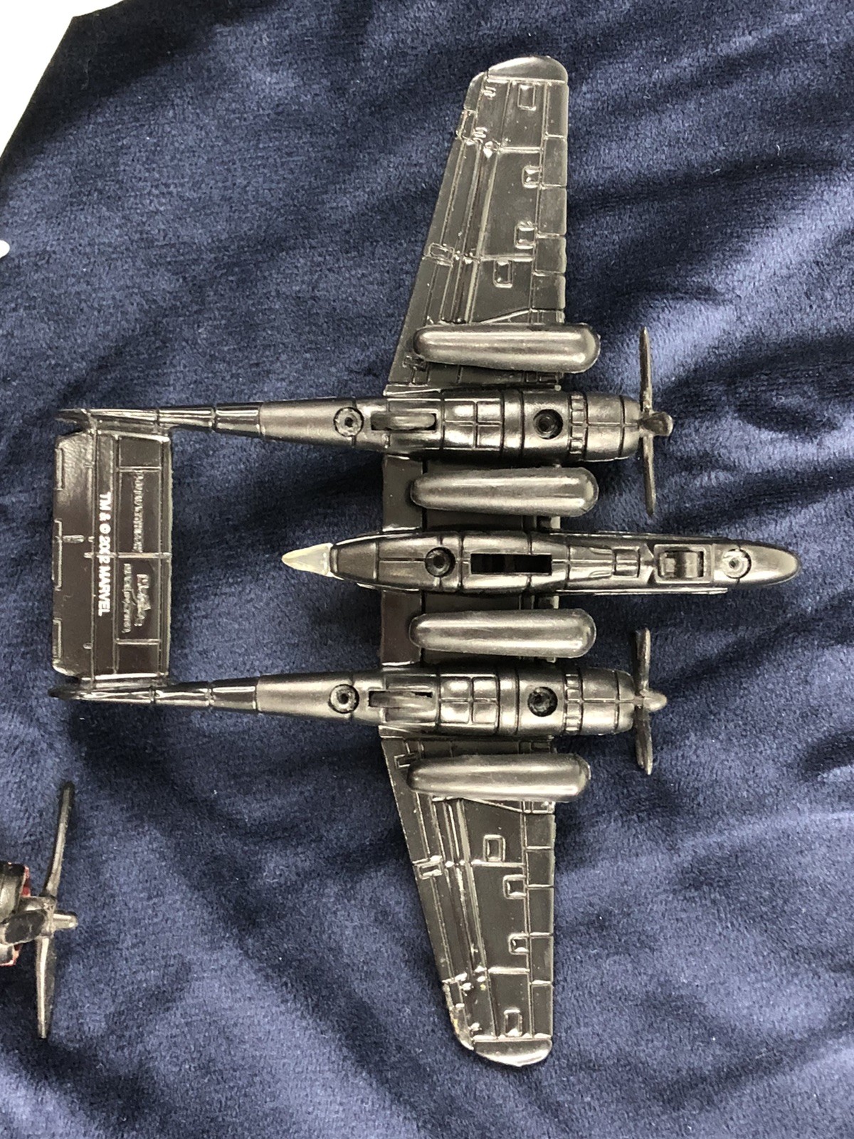 Marvel Maisto Die-Cast P-61 Daredevil F6F Hellcat Wolverine F-16 Spider-Man Jets
