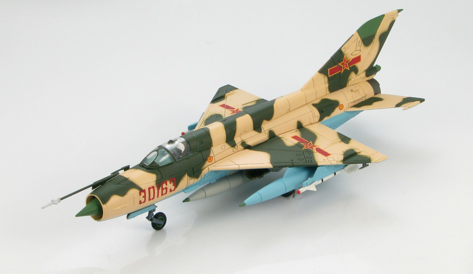 Hobby Master 1/72 Chengdu J-7C, MIG 21 Fishbed, PLAAF, 18th Div. HA0180