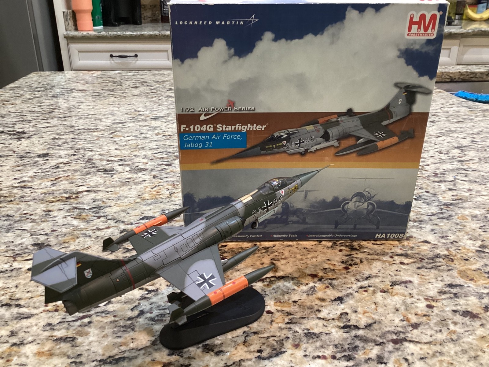 Hobbie Master – HA1008 – 1:72 – F-104G Starfighter – German Air Force – Jabog 31