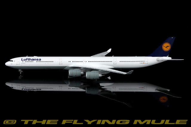 SQ Wings 1:200 A340-600 Lufthansa D-AIHZ Flaps Down Configuration