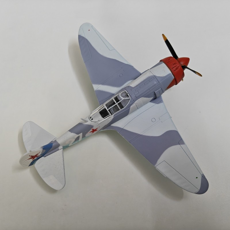 1:72 Diecast Military Model Soviet Lavochkin La-7 “White 27” Fighter Collection