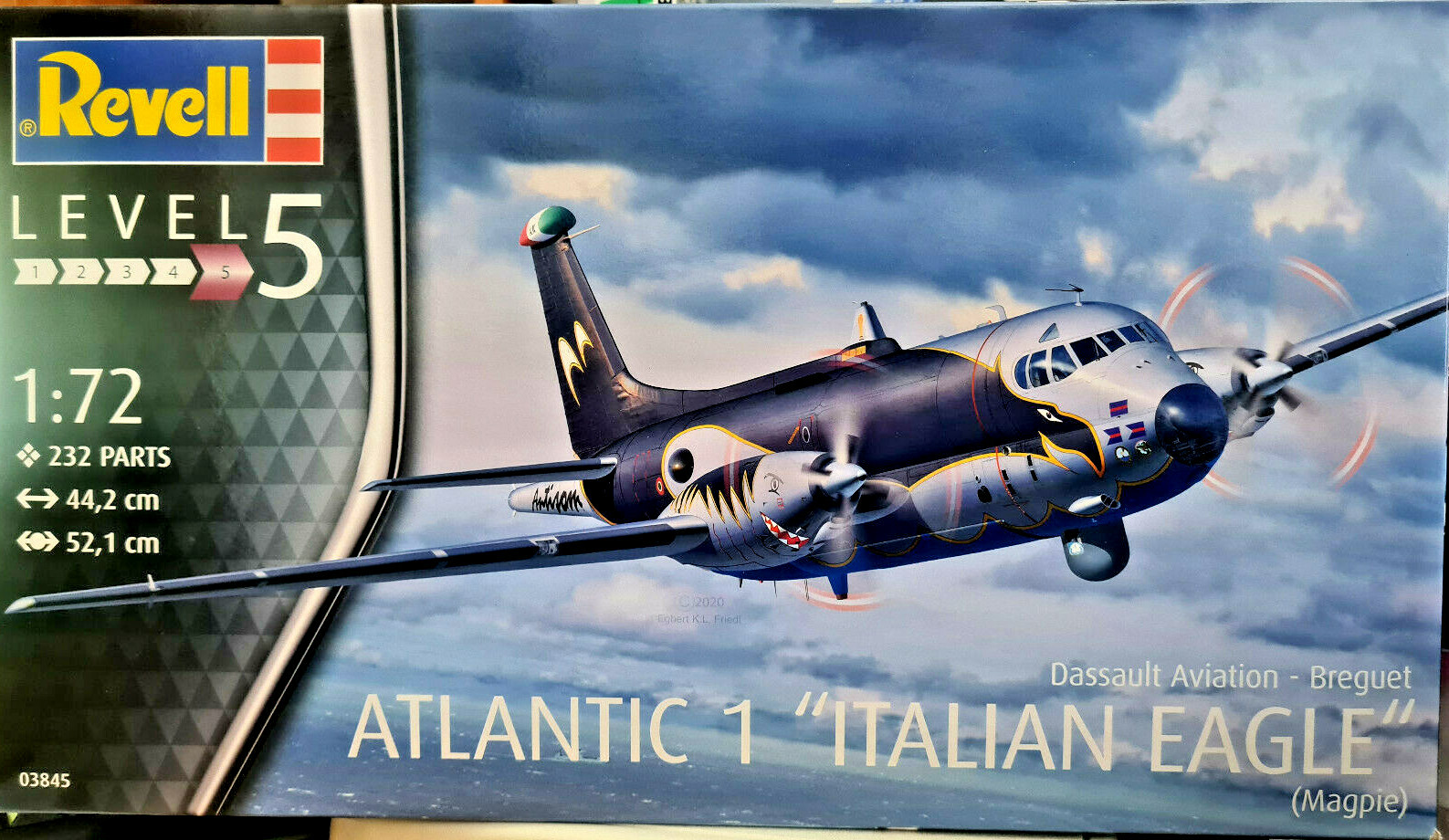 Dassault Atlantic 1 ” Italian Eagle’ Marine Italian – Revell Kit 1:72 – 03845