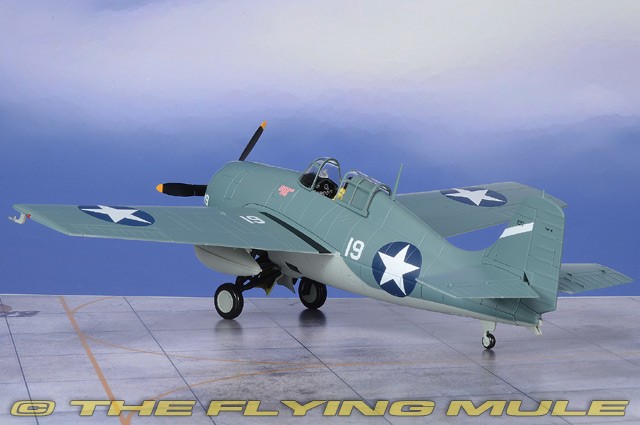 Hobby Master 1:48 F4F-4 Wildcat USN VF-10 Swede Vejtasa White 19