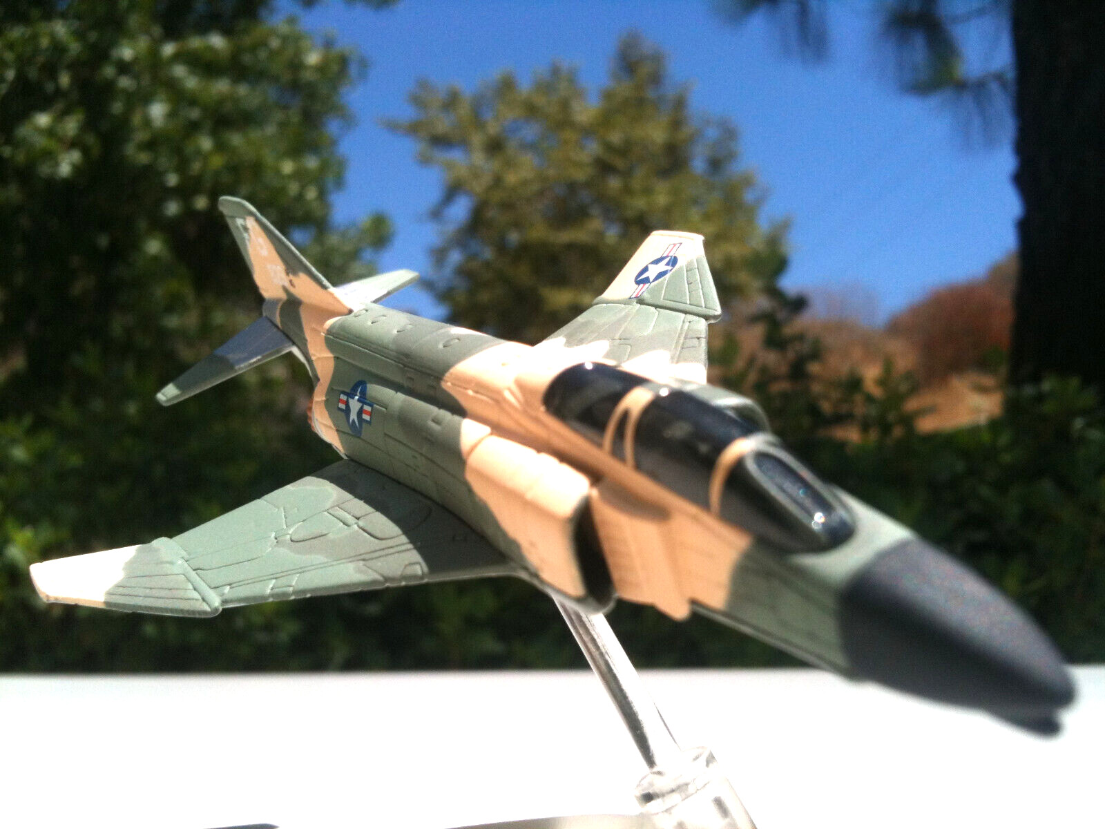 Corgi F4J Phantom II Robin Olds “Triple Ace”, Thailand, 1967 1/175 Scale Diecast