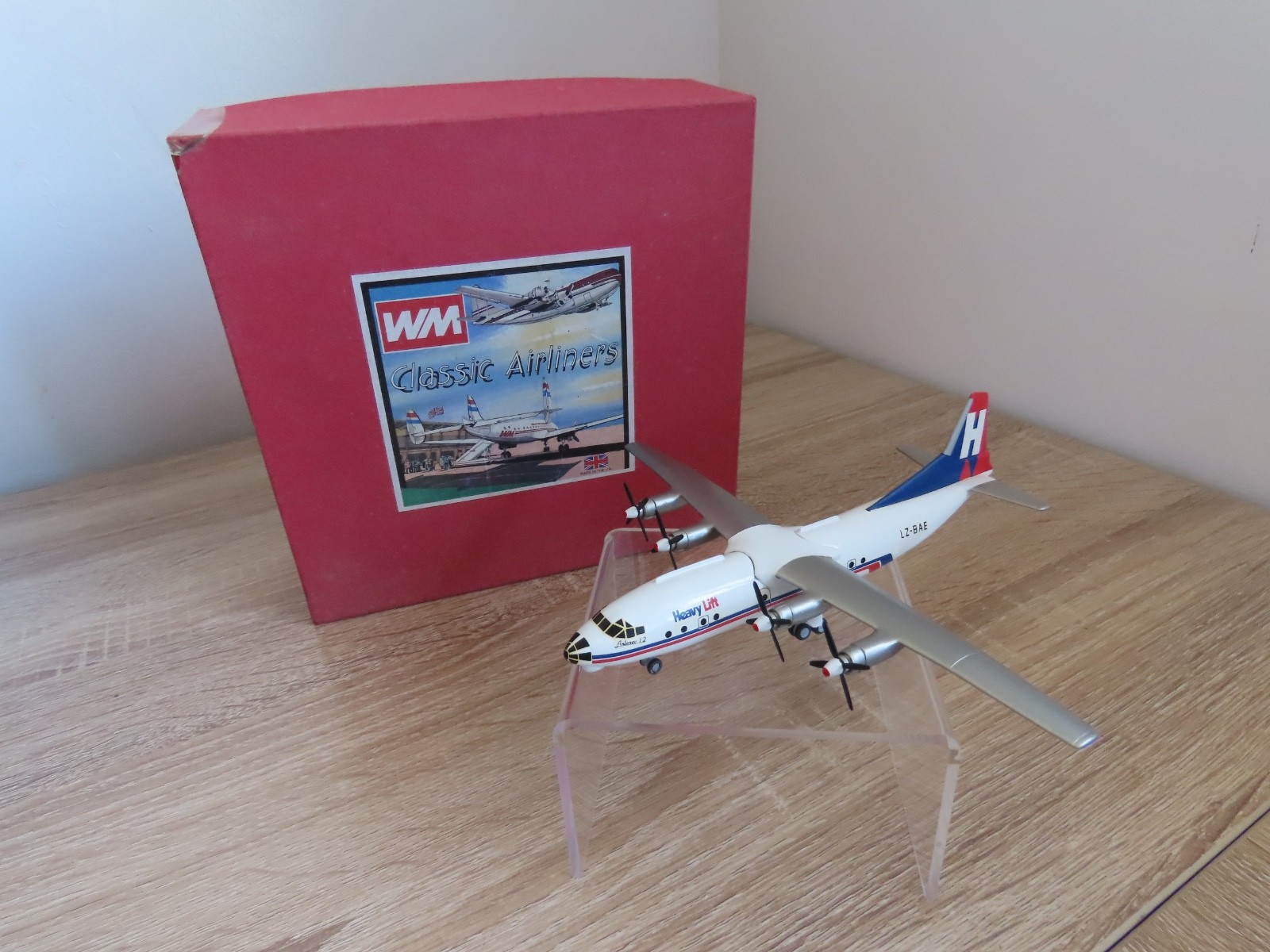 1:200 Scale WM Western Models CA21C Antonov AN-12 Heavy Lift Diecast Plane Model