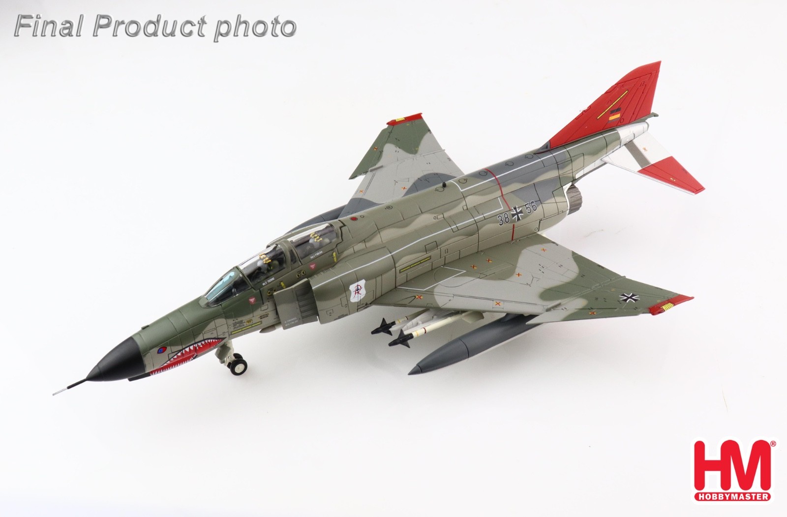 Hobby Master 1:72 HA19042 F-4F Phantom II “Norm 81” 38+56, JG 71 “Richthofen”