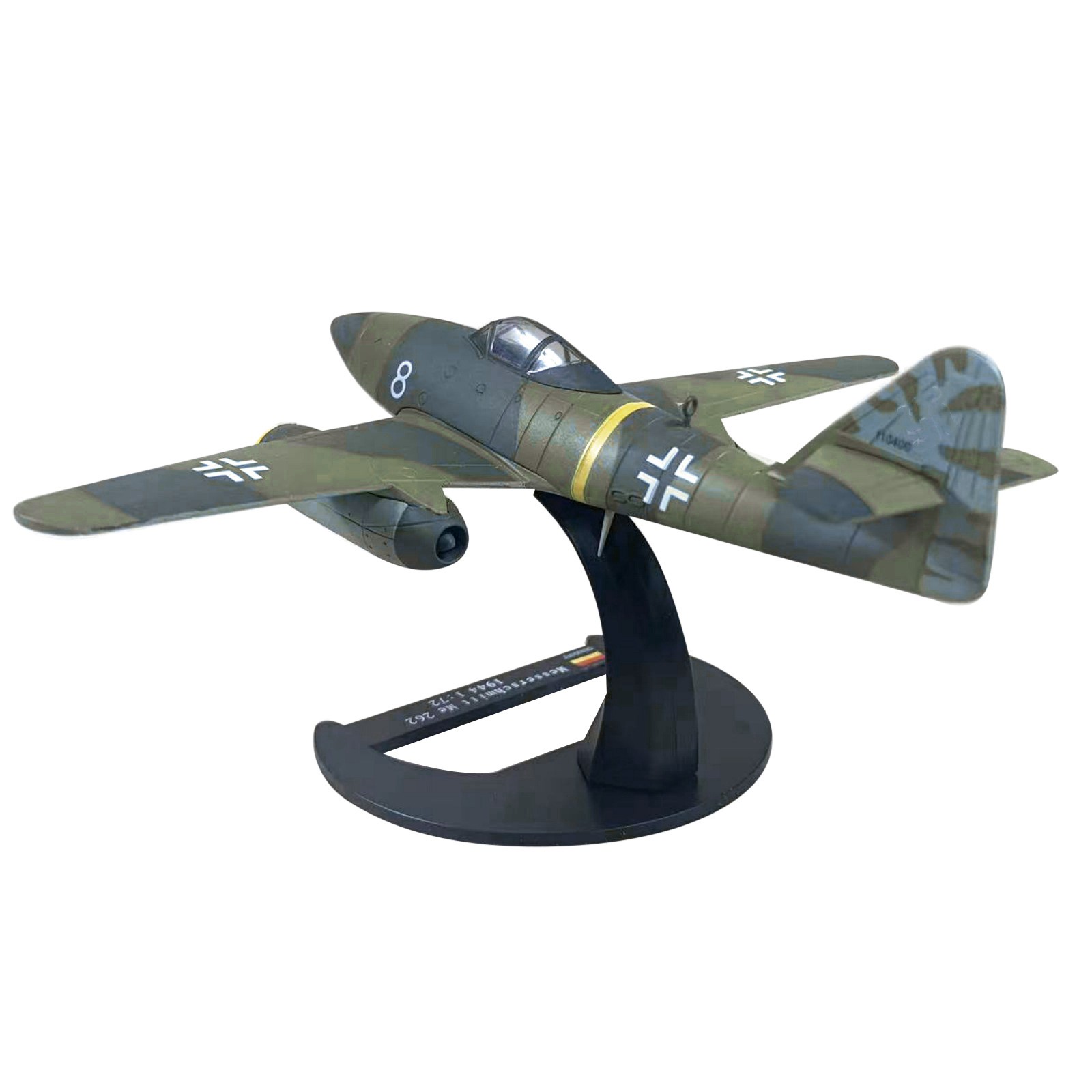 15cm Diecast 1/72 WWII German Messerschmitt Me-262 Fighter Model Display