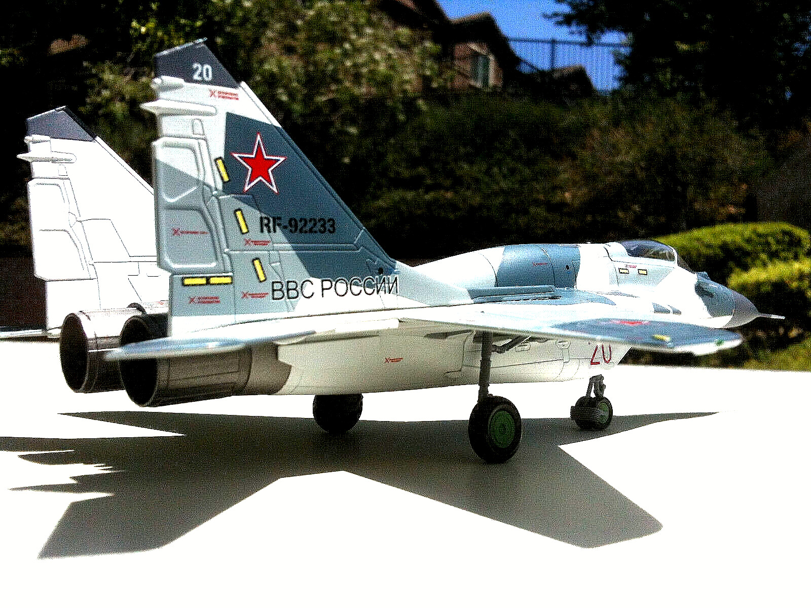 Hobby Master MiG-29SMT Fulcrum-E Russian Air Force, Red 20, Russia, 2012 1:72