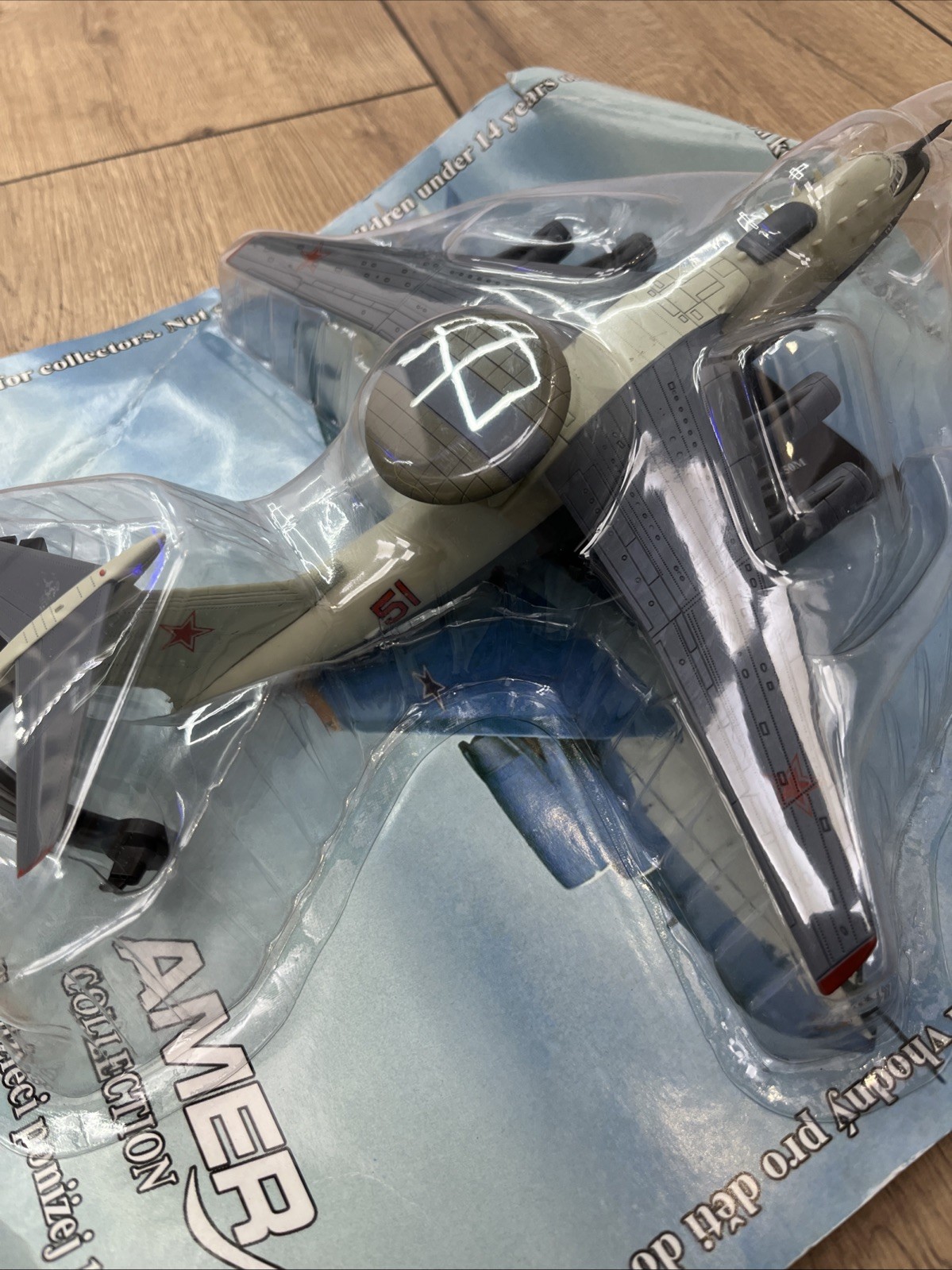 Amercom Beriev A 50M Mainstay 2007 Russia Model Military Aircraft 1:200
