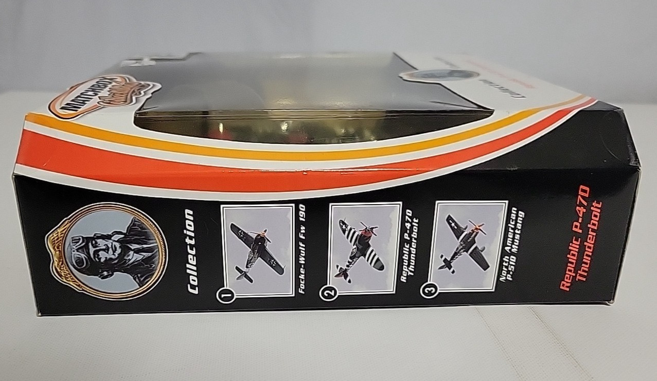 Matchbox Collectibles Republic P-47D Thunderbolt 1/72 Scale Diecast WWII