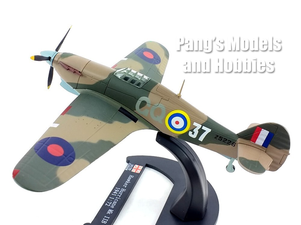 Hurricane Mk.IIB RAF, Russia, September 1941 1/72 Scale Diecast Model – Luppa