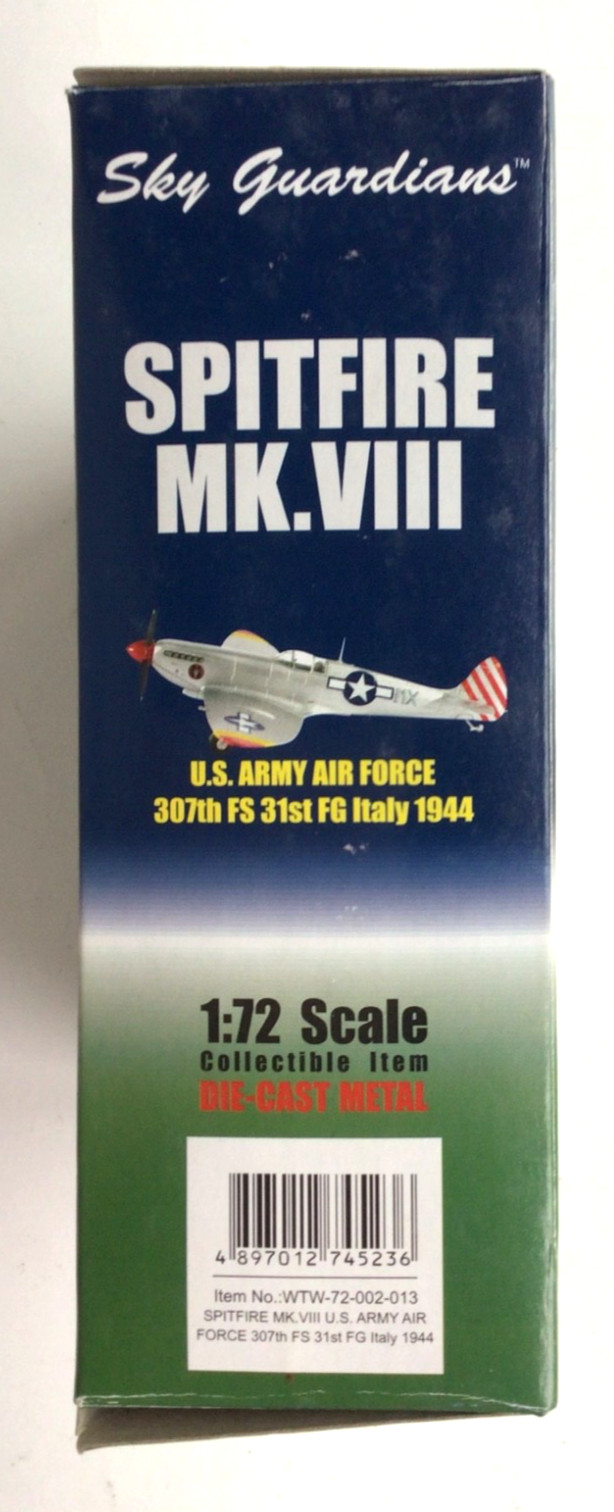 Sky Guardians WTW-72-002-013 Spitfire Mk VIII U.S. Army Air Force 307 Italy 1:72