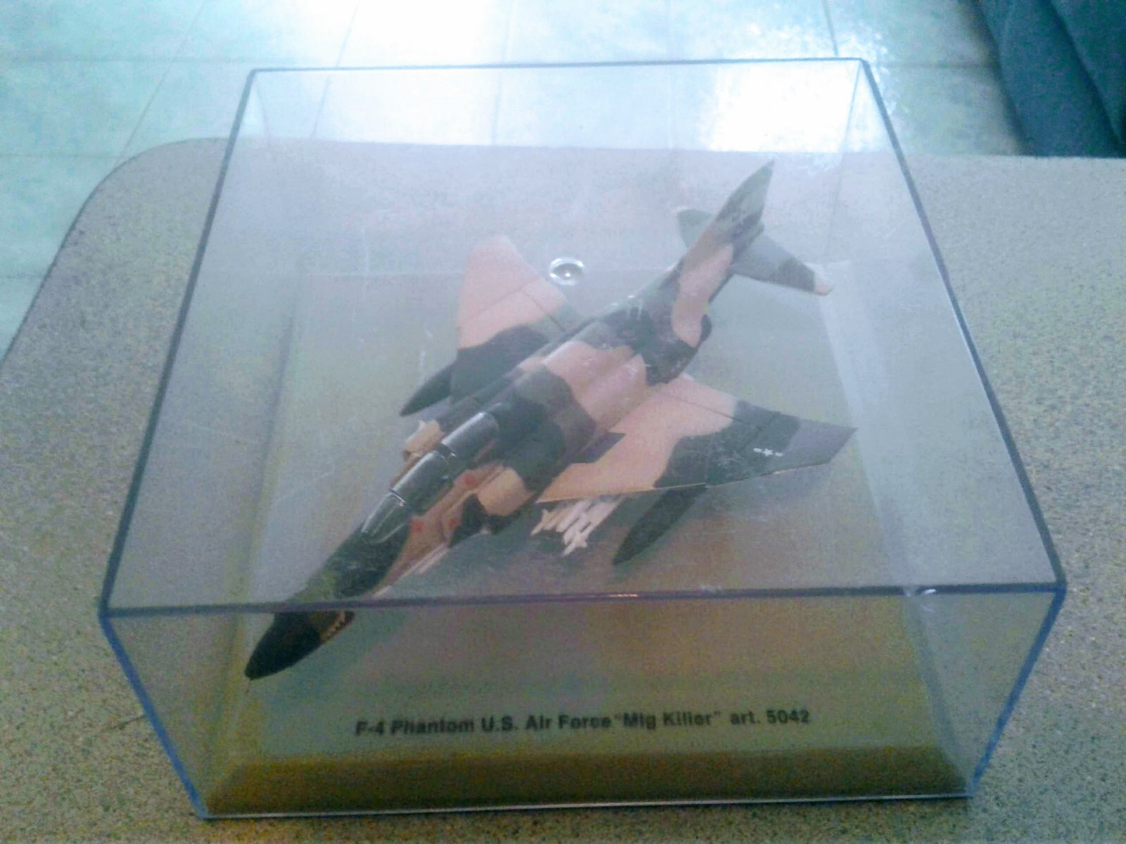 1/100 aircraft diecast F-4 Mig Killer U.S.A.F. New ( Raro).