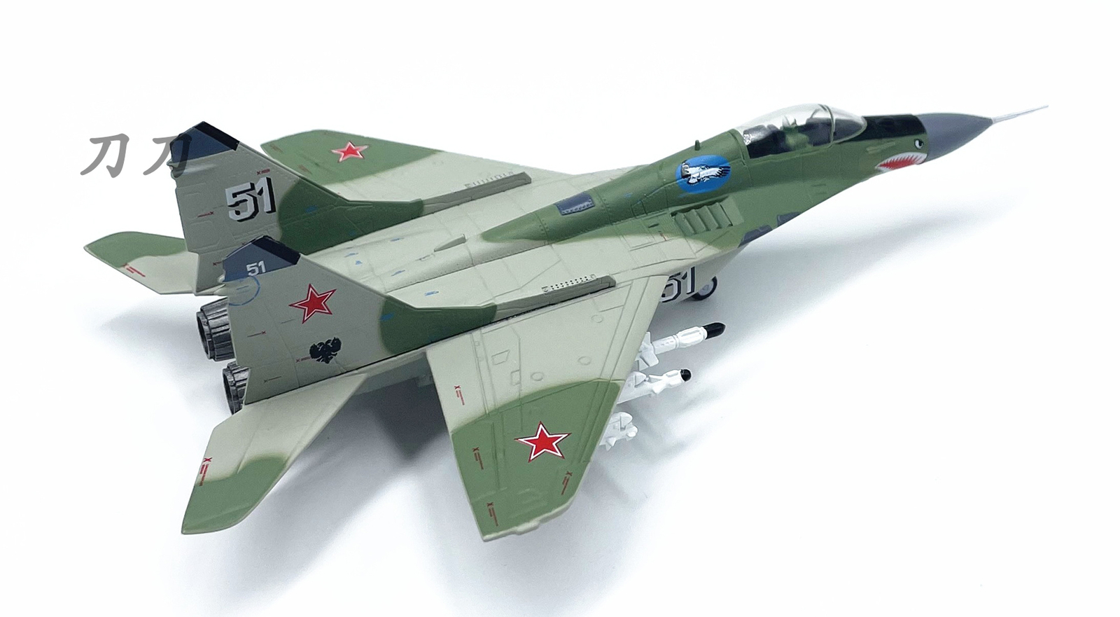 1:100 Russian MIG-29 Fighter Models MIG29 Alloy Aircraft Airplane Collections