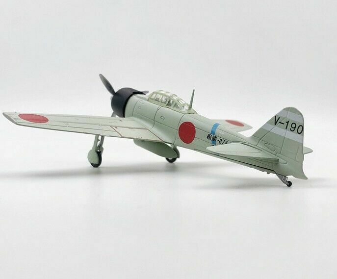 WLTK WWII Japanese A6M3 Zero Fighter 1942 1/72 Diecast Aircraft Model