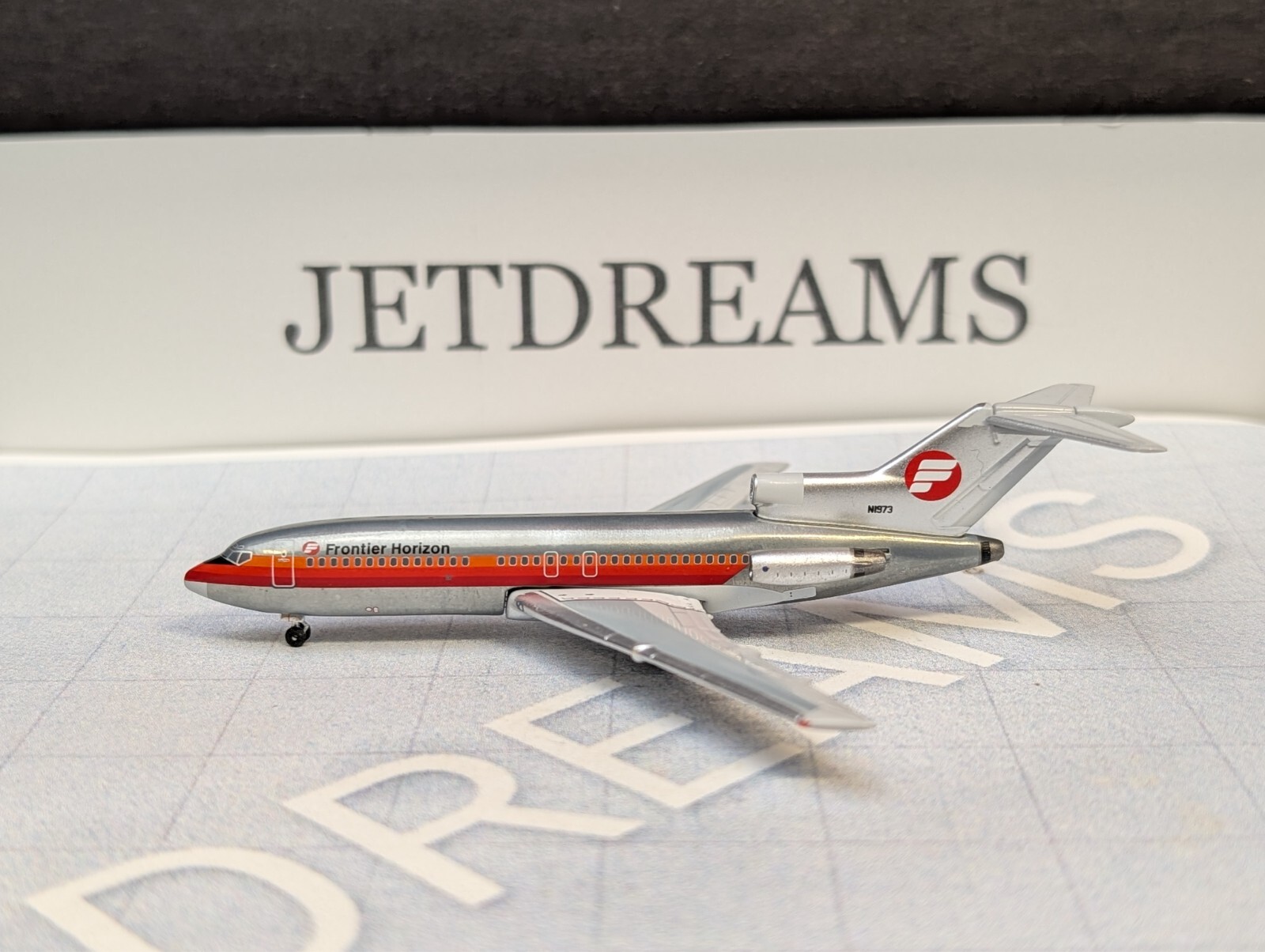 1/400 FRONTIER HORIZON BOEING 727-100 1980’S COLORS N1973 AEROCLASSICS