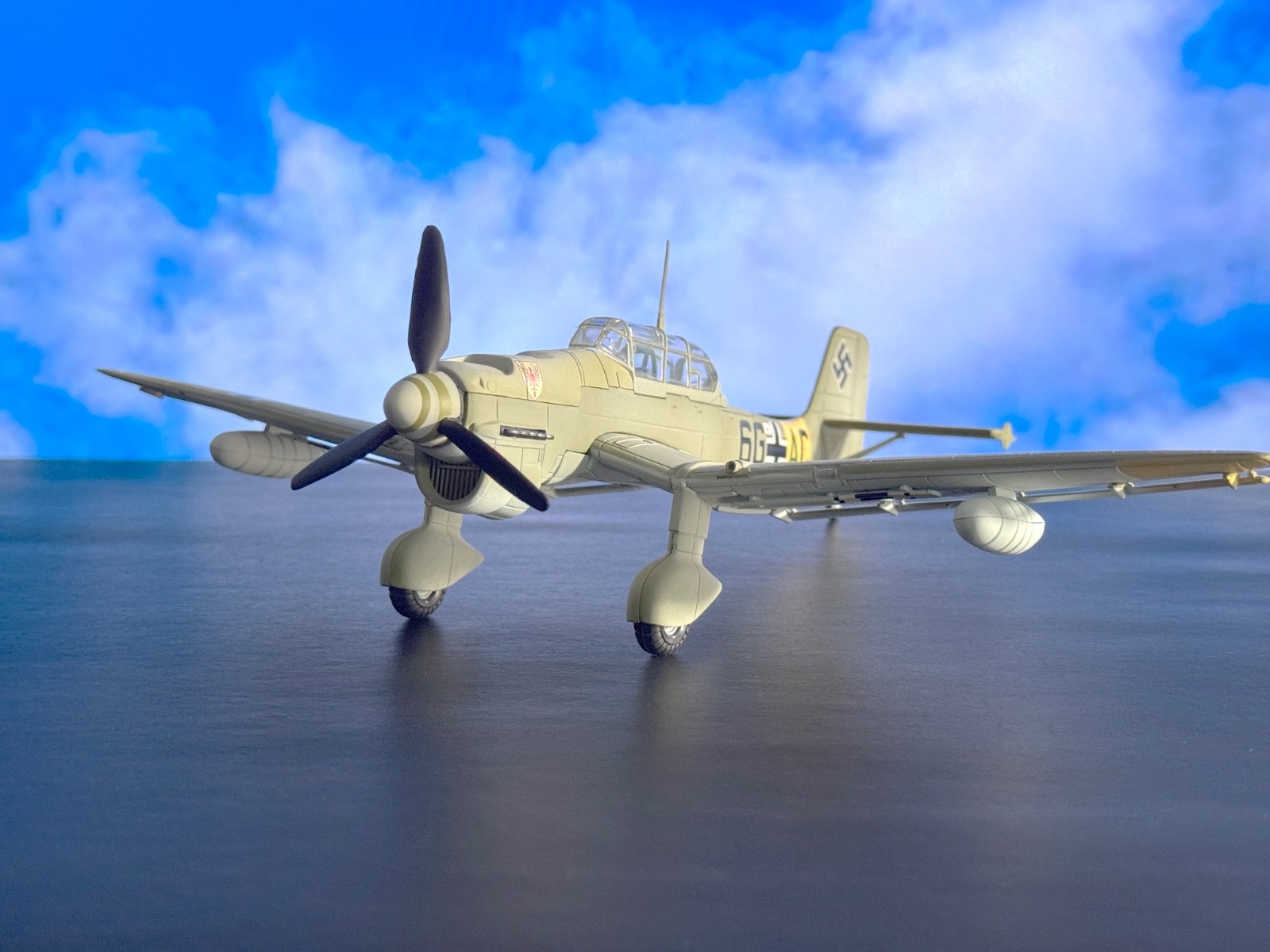 Franklin Mint Armour Luftwaffe JU87 Stuka “B” Dive Bomber 1/48 diecast #B11E376