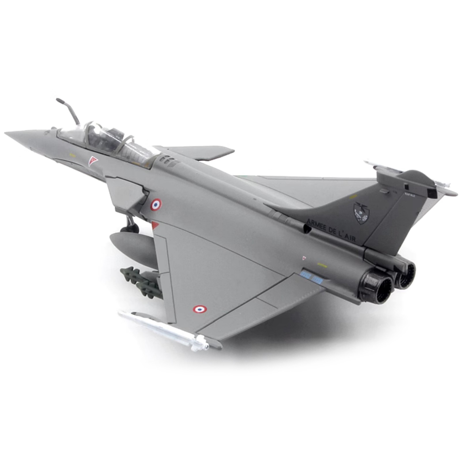 1/100 Diecast Alloy French Air Force Rafale C Libya War Fighter Model Souvenir