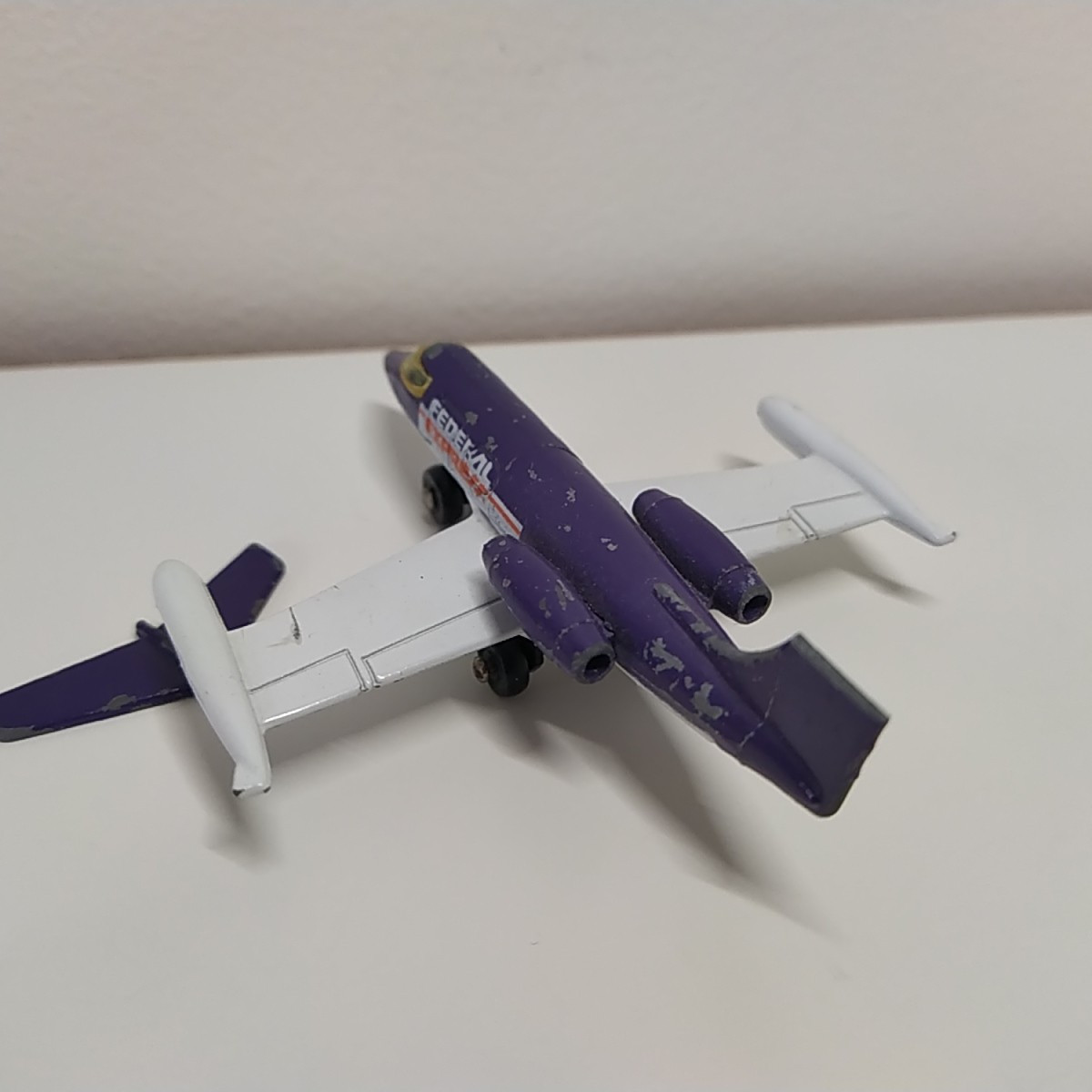 Matchbox SB1 Learjet, Federal Express, 1973, Rare, Die Cast, Purple, Skybusters