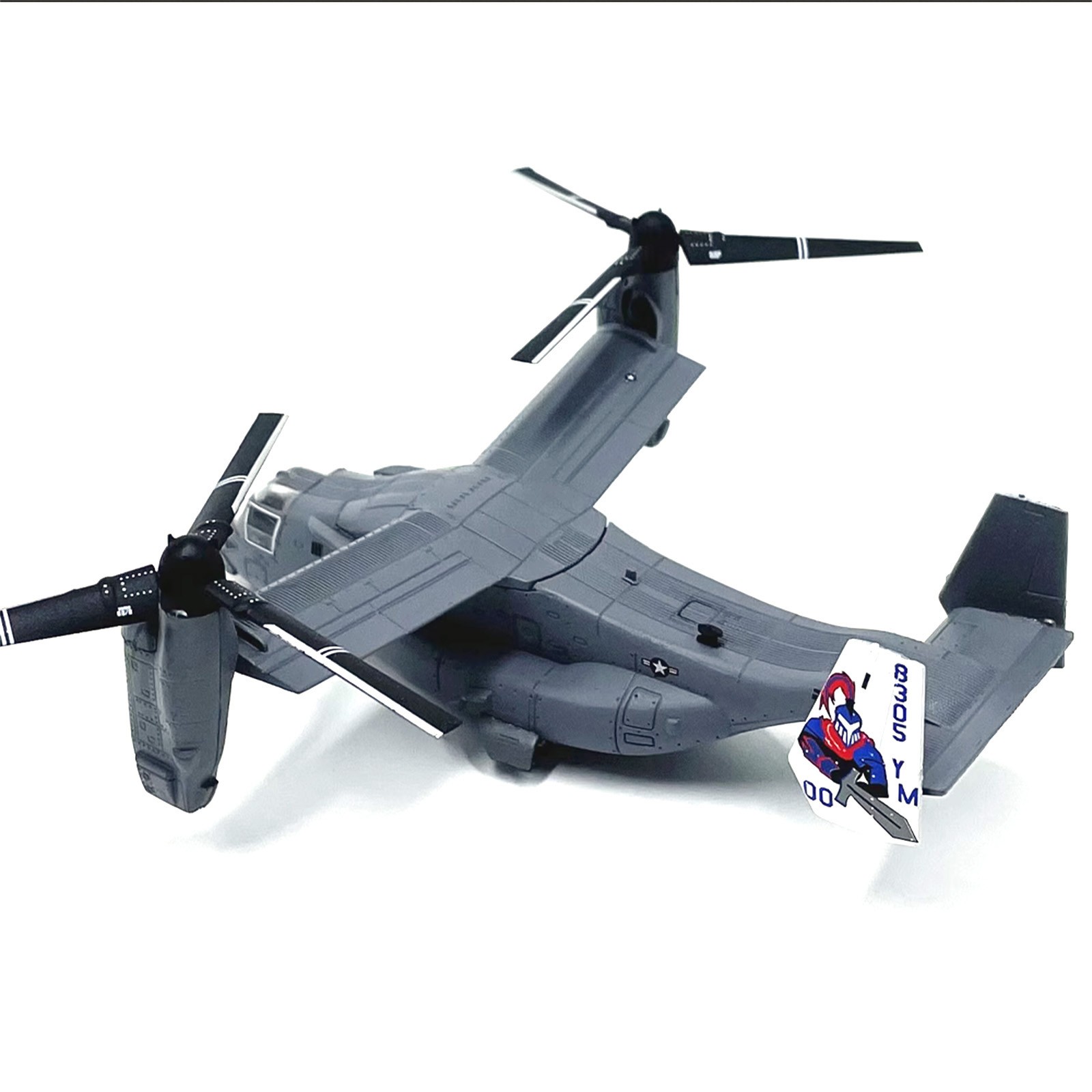 1/144 V22 Osprey Transport Helicopter Alloy Aircraft Model Plane Souvenir